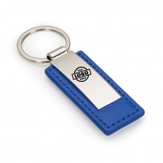 Chaveiro Metal com Couro com Personalização