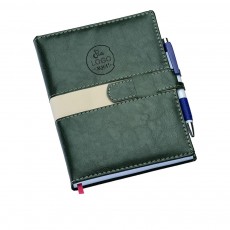 Agenda Personalizada Diária 2023 com Fecho e Suporte pra Caneta