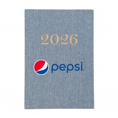 Agenda Diária 2026 Linho Personalizada  Agenda Diária 2026 Linho Personalizada