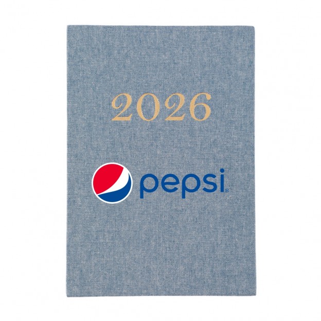 Agenda Diária 2026 Linho Personalizada  Agenda Diária 2026 Linho Personalizada