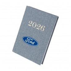 Agenda Diária 2026 Linho Personalizada  Agenda Diária 2026 Linho Personalizada