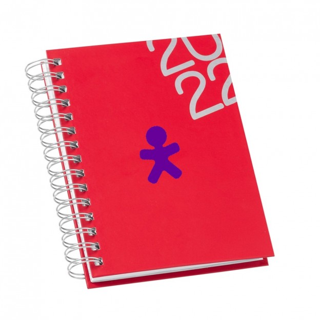 Agenda personalizada diária 2023 Wire-o