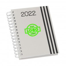 Agenda Diária 2025 Wire-o com Personalização