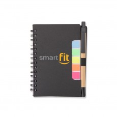 Bloco de Anotações com Autoadesivos e Caneta Personalizado