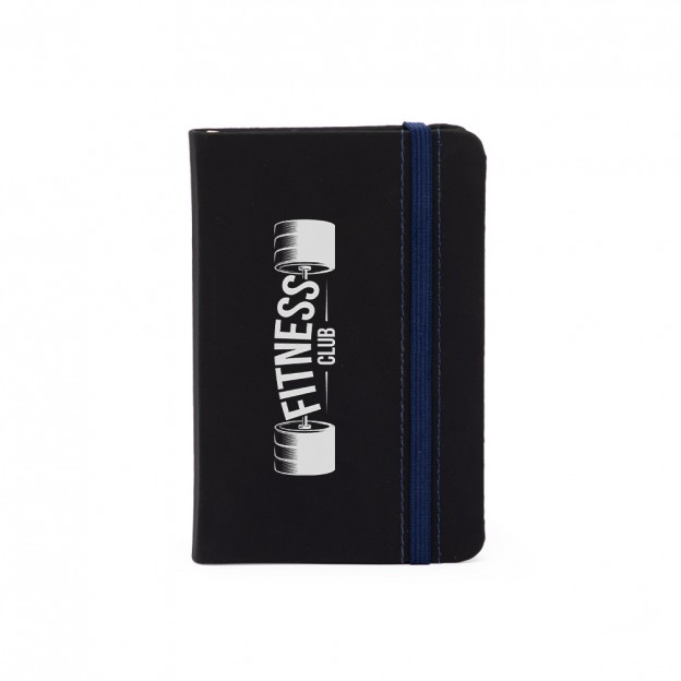 Caderneta Emborrachada com Pauta com Personalização Caderneta Emborrachada com Pauta com Personalização