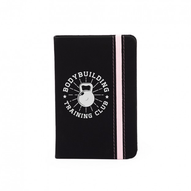 Caderneta Emborrachada com Pauta com Personalização Caderneta Emborrachada com Pauta com Personalização