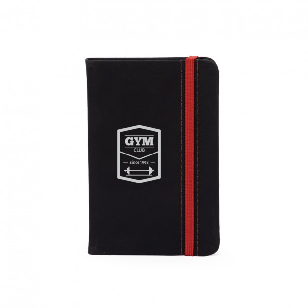 Caderneta Emborrachada com Pauta com Personalização Caderneta Emborrachada com Pauta com Personalização