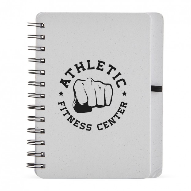 Caderneta Kraft B6 com Porta Caneta com Personalização