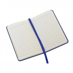 Caderneta de Couro Sintético 14 x 8 com pauta Customizada