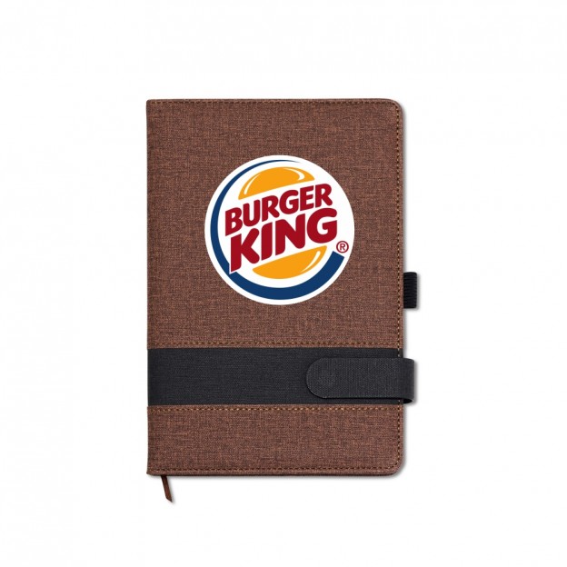 Caderneta A5 em PU Personalizada Caderneta A5 em PU Personalizada