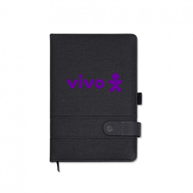 Caderneta A5 em PU Personalizada Caderneta A5 em PU Personalizada