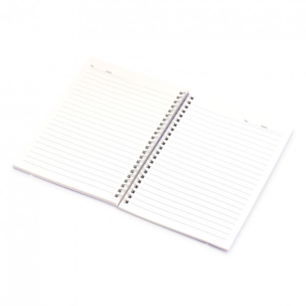 Caderno A5 Plástico Personalizado
