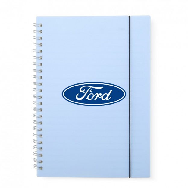 Caderno A5 Plástico Personalizado
