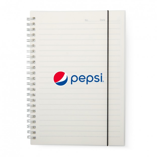 Caderno A5 Plástico Personalizado