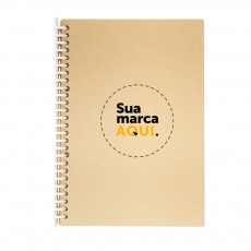 Caderno B5 Kraft Personalizado 
