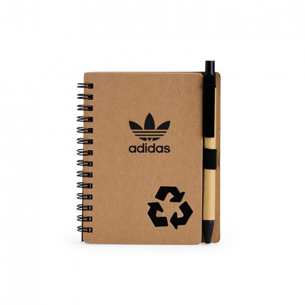 Caderno Ecológico com Caneta Personalizado