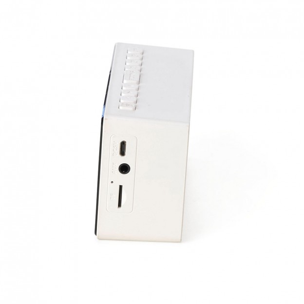 Caixa de Som Customizada Multimídia com Relógio