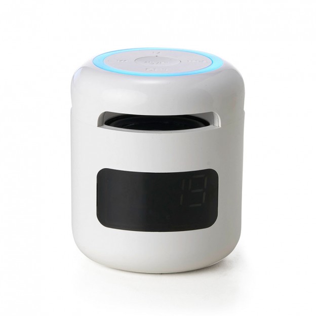 Caixa de Som Multimídia com Relógio Despertador: Uma Fusão de Estilo e Tecnologia