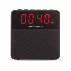 Caixa de Som com Logo Multimídia com Relógio