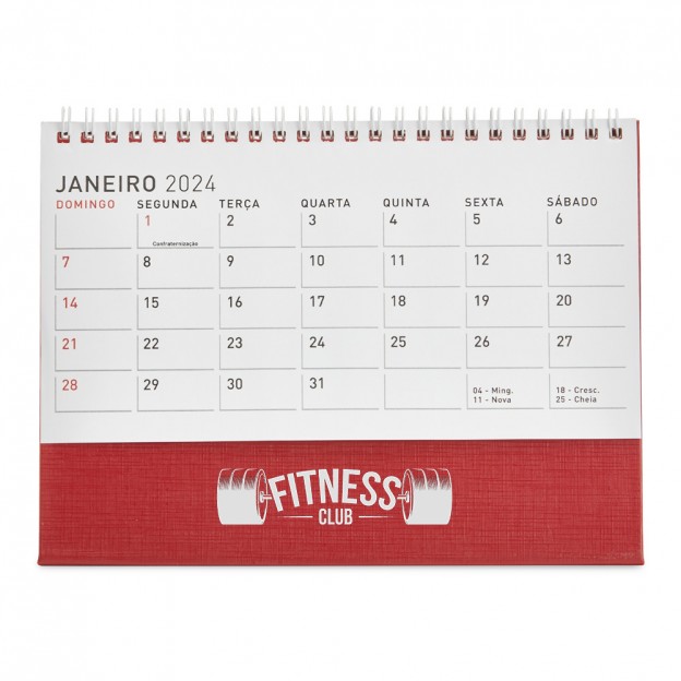 Calendário de Mesa G com Custumização