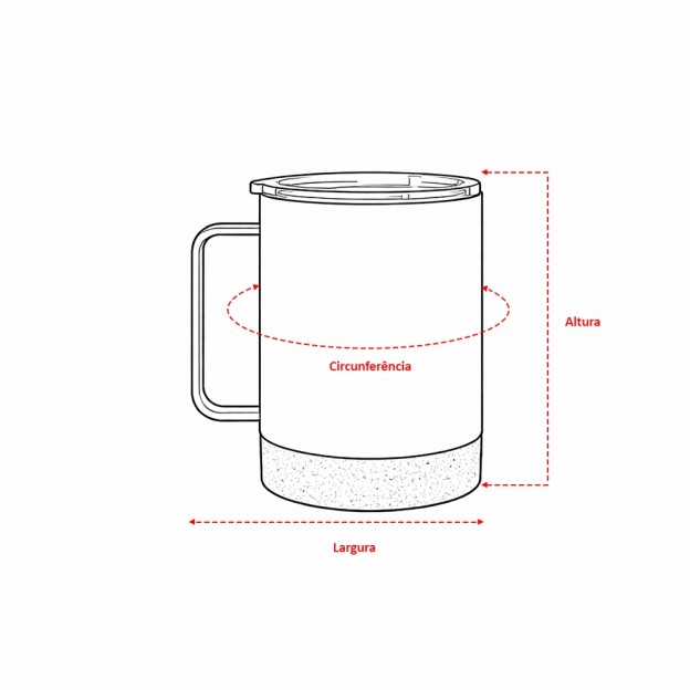 Caneca Térmica 330ml Personalizada 