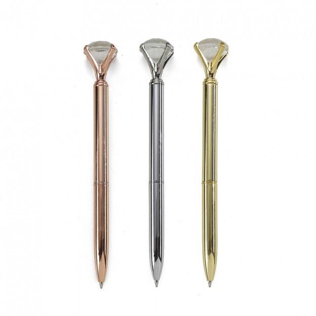 Caneta Metal Diamante Caneta Metal Diamante