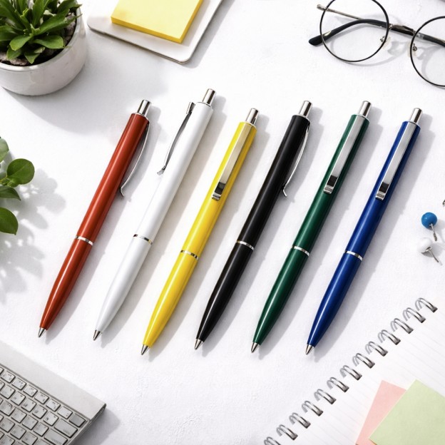 Caneta Plástica com Personalização