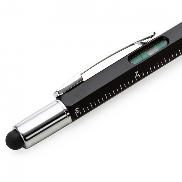 Caneta Plástica Touch Multifunções Personalizada