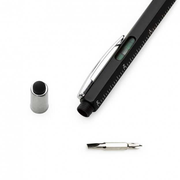 Caneta Plástica Touch Multifunções Personalizada