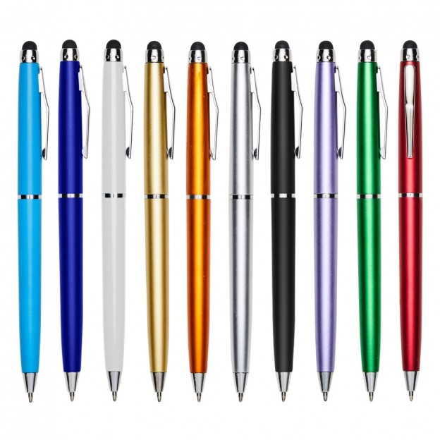 Caneta Plástica Touch com Personalização