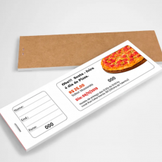 Bloco de Rifa Personalizada Bloco de Rifa Personalizada