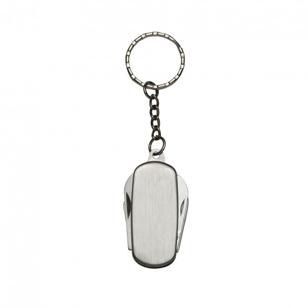 Chaveiro Metal Canivete 4 Funções Personalizado