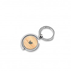 Chaveiro Metal Bambu Personalizado