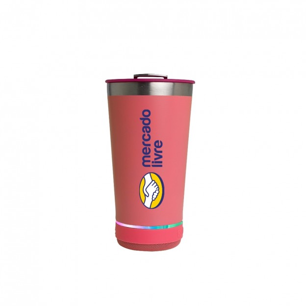 Copo Térmico 400ml com Caixa de Som Personalizada
