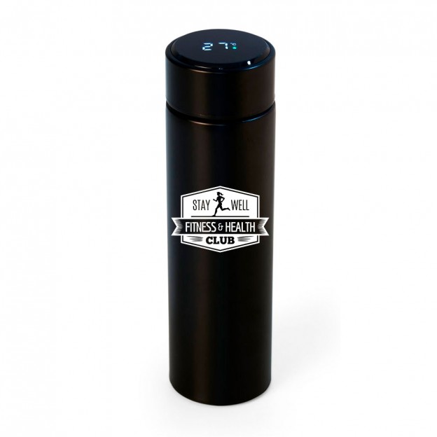 Garrafa Térmica 400ml com Display LED Personalizada