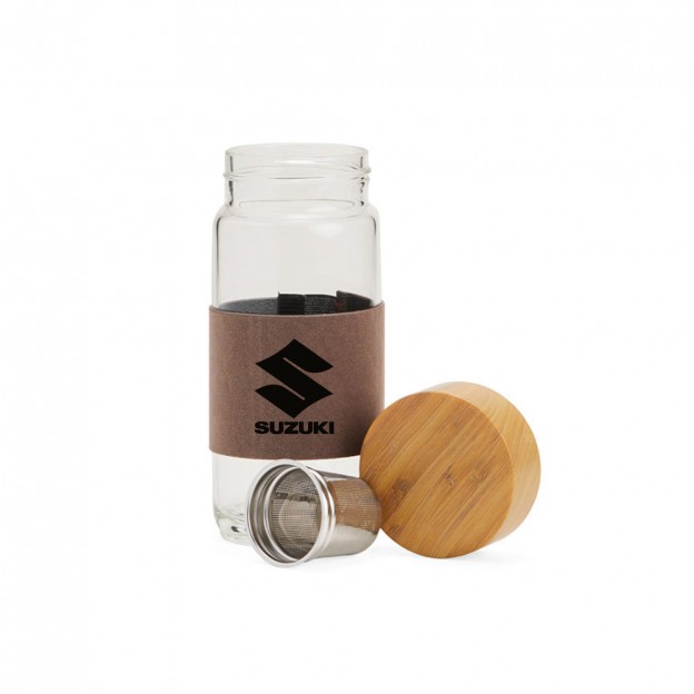 Garrafa de Vidro 400ml Personalizada