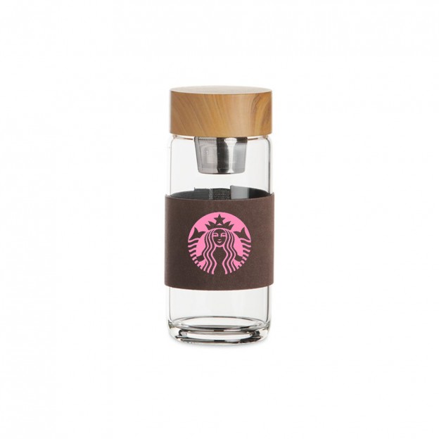 Garrafa de Vidro 400ml Personalizada