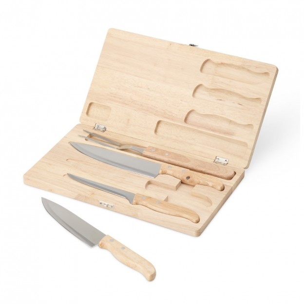 Kit Churrasco 4 Peças com Personalização