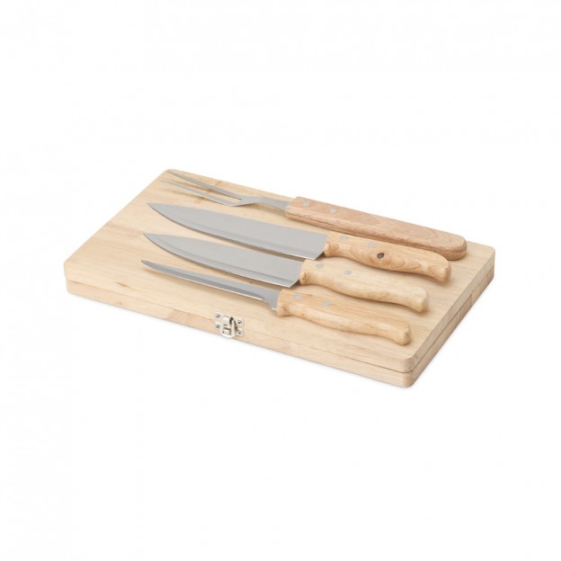 Kit Churrasco 4 Peças com Personalização