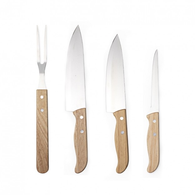 Kit Churrasco 4 Peças com Personalização