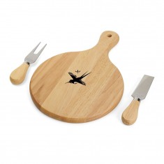 Kit Queijo 3 Peças com Logo Empresa