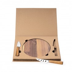 Kit Queijo 3 Peças Personalizada para Brinde