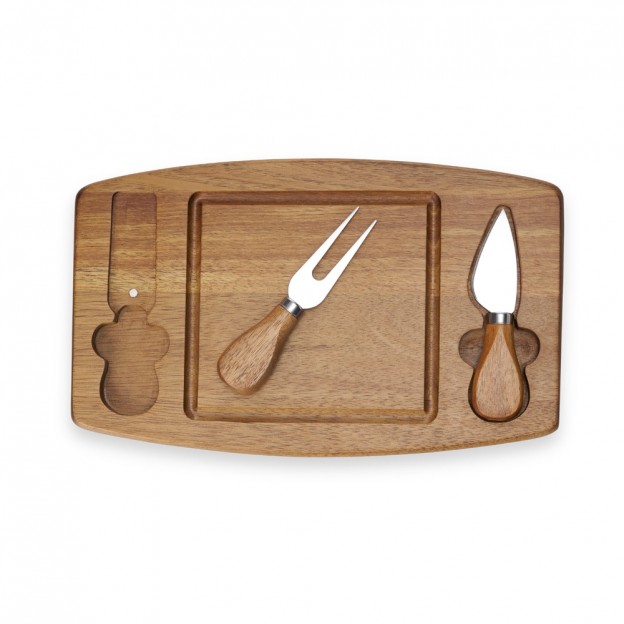 Kit Queijo 3 Peças com Personalização