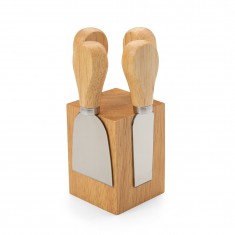 Kit Queijo 4 Peças com Personalização