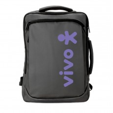 Mochila Couro Sintético USB 17 Litros Personalizada