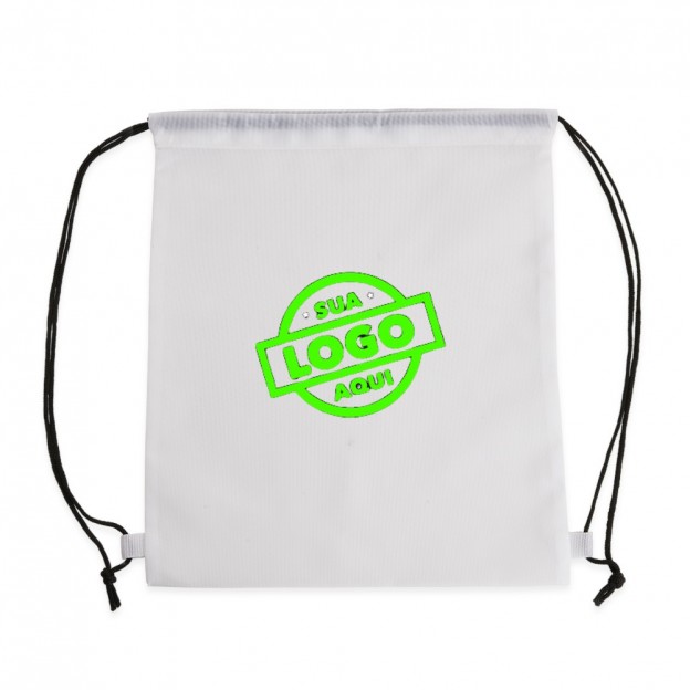 Mochila Saco em Poliéster Personalizada