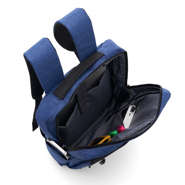 Mochila de Nylon USB 21L para Brinde