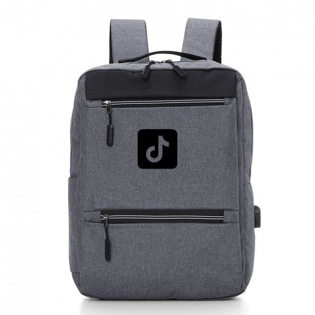 Mochila de Nylon USB 21L para Brinde