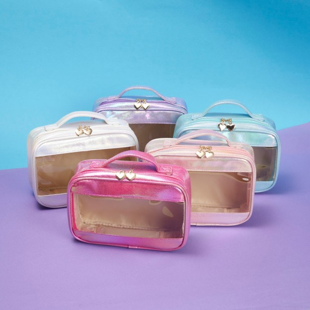 Necessaire Sintética Holográfica Impermeável Personlizada