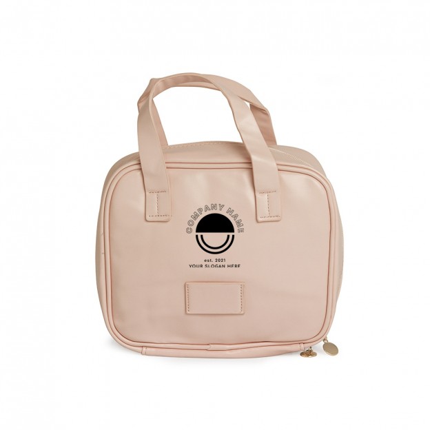 Nécessaire de Couro Sintético com Personalização